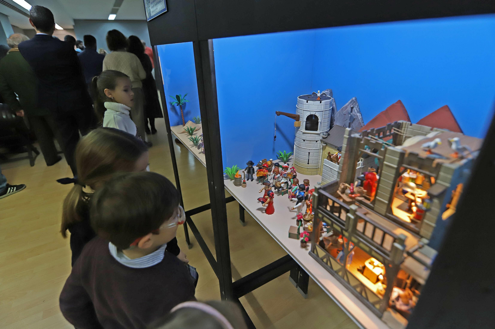 Inauguración Belén de Playmobil de Diario de Jerez