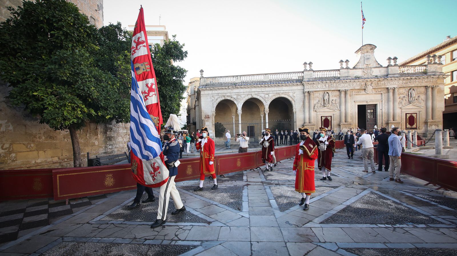 Traslado del Pendón en el día del patrón San Dionisio