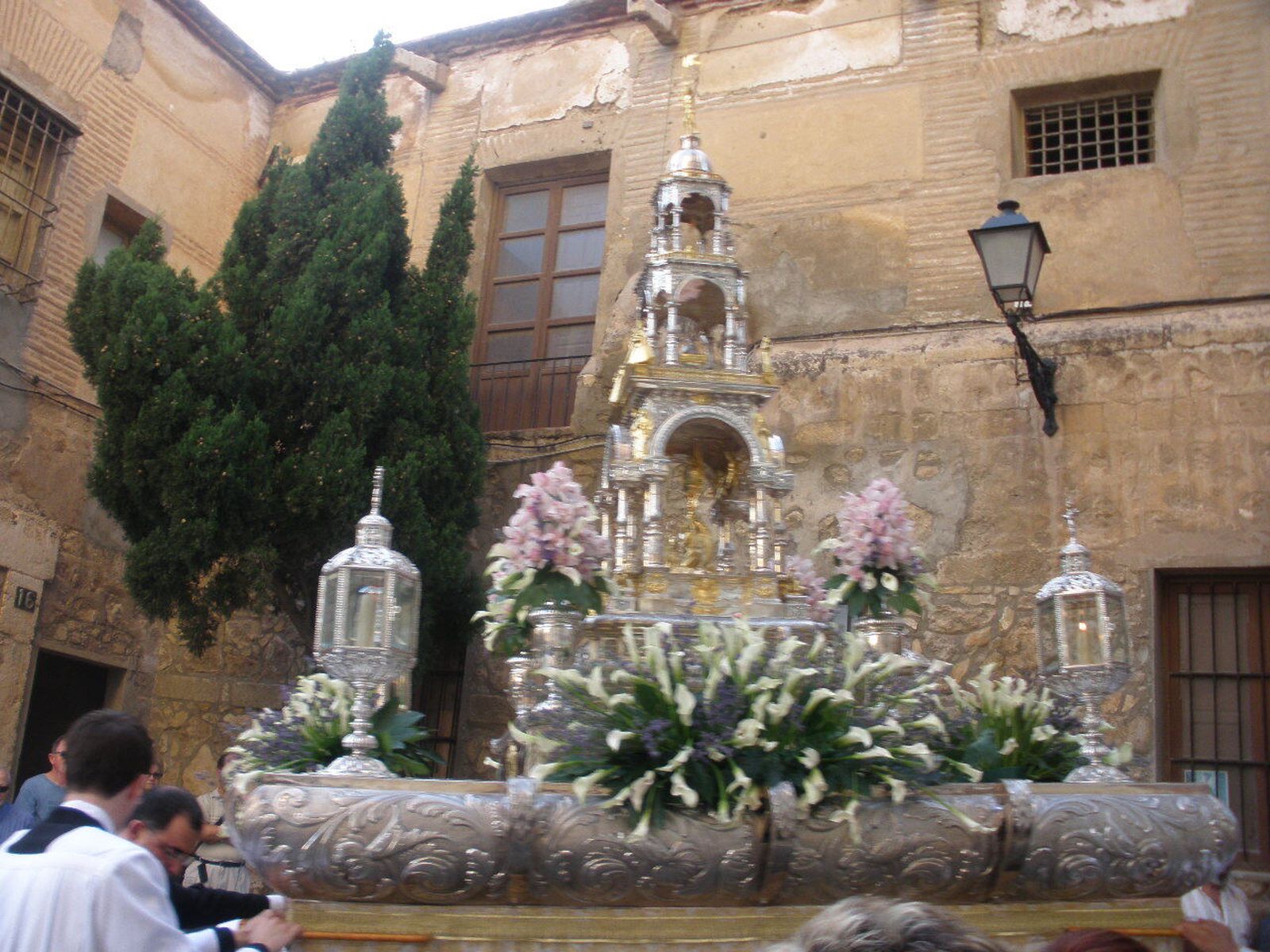 Parada en la calle Cubo, junto a la plaza Bendicho