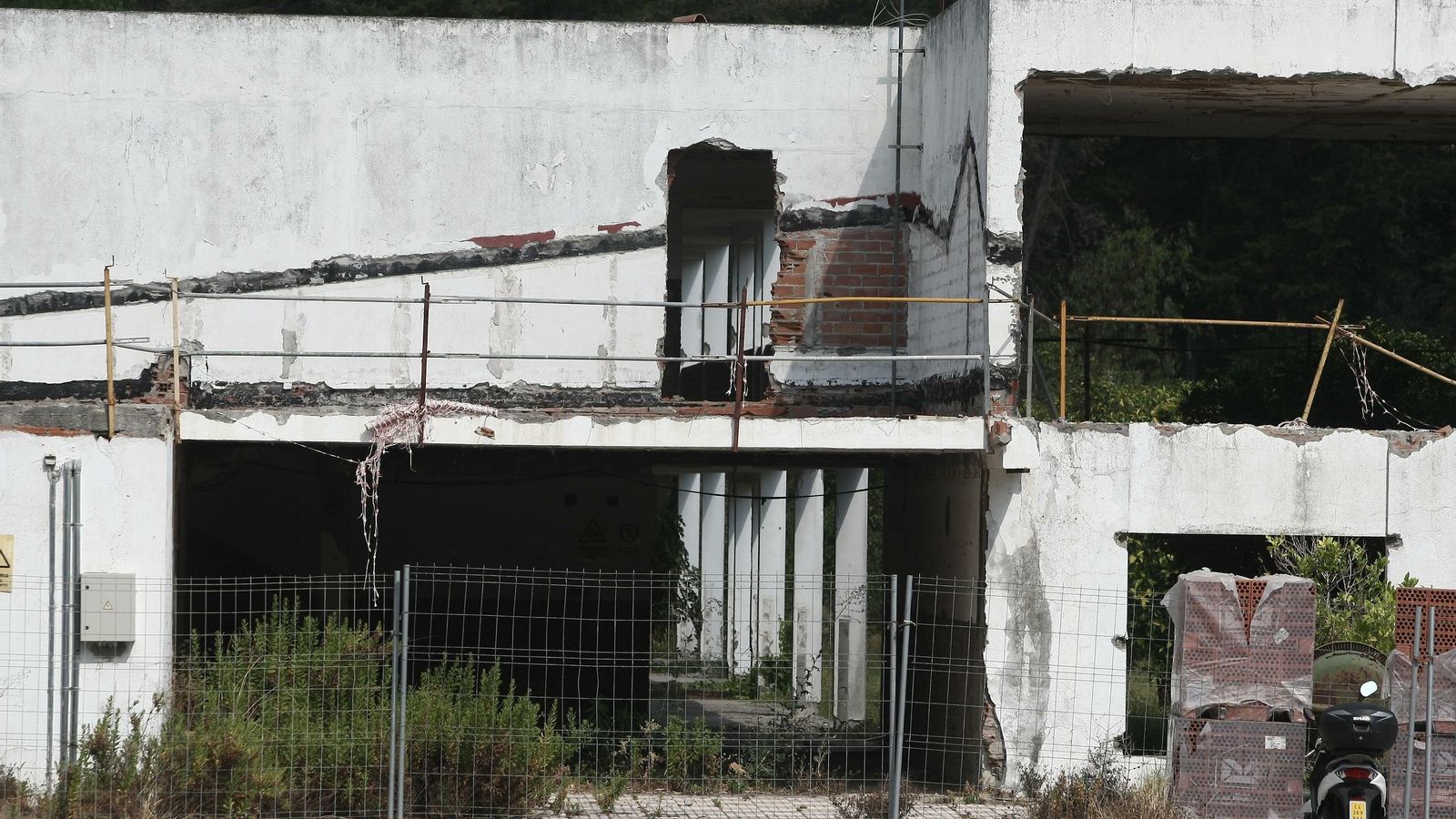 La obra de reforma del centro de menores quedó sin acabar
