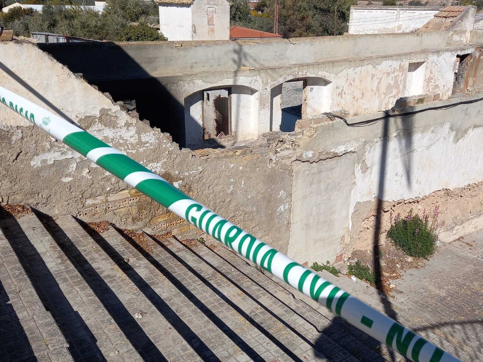 Lugar donde se ha producido el suceso en Puente Genil.