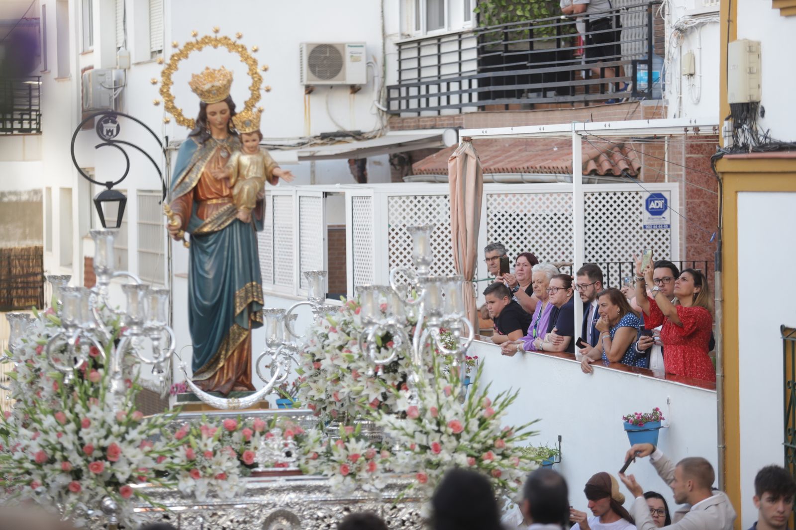 Fotos de la procesión de María Auxiliadora en Algeciras