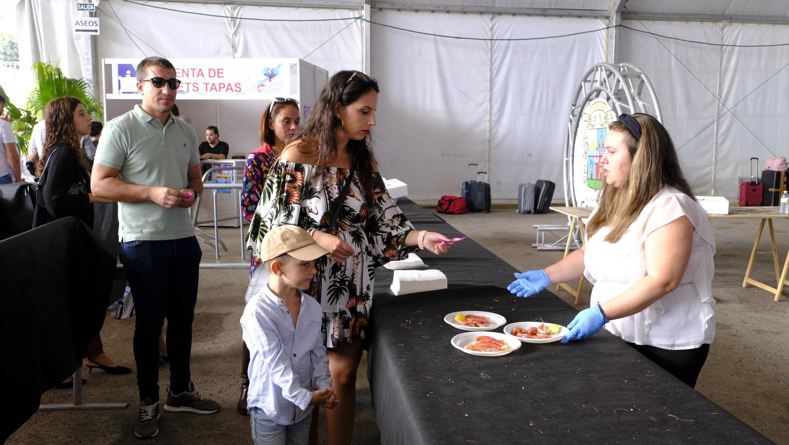 Imágenes de la Feria de la Gamba Roja de Garrucha