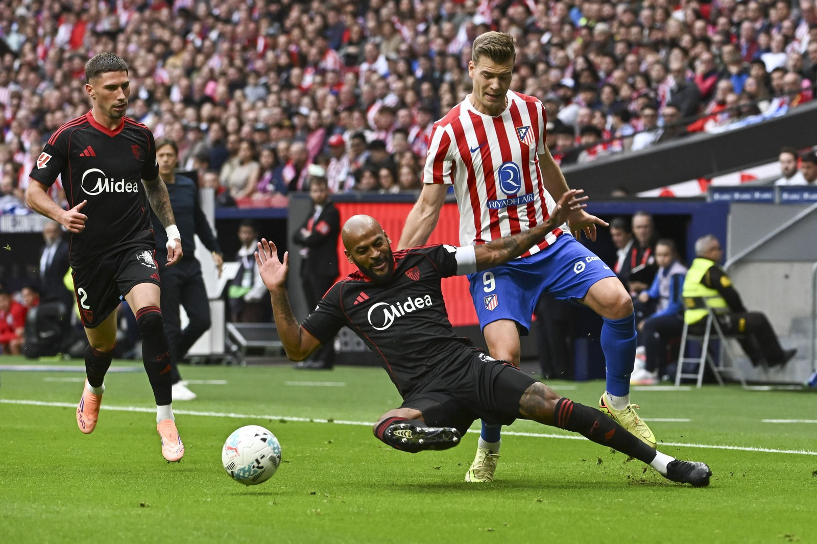 Las fotos del Atlético de Madrid-Sevilla Las fotos del Atlético de Madrid-Sevilla