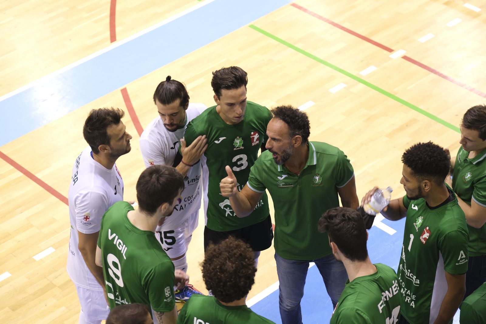Fotogalería Unicaja Almería Voleibol-Arenal Emevé Lugo