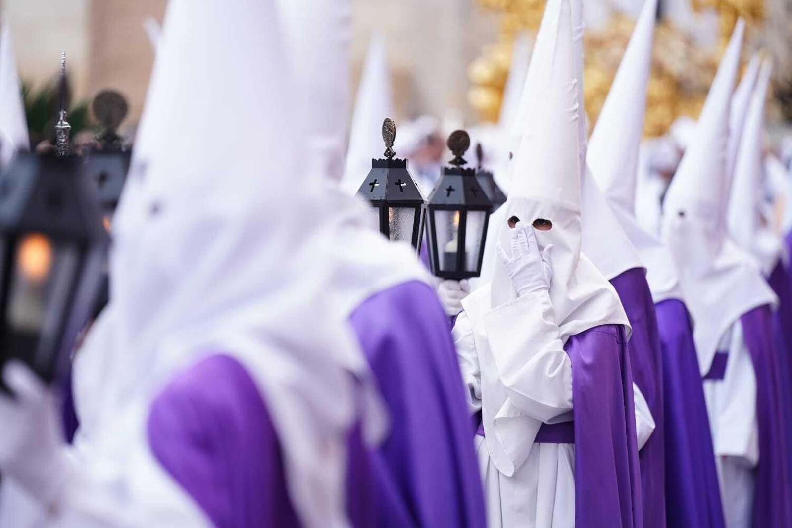 Las mejores imágenes de la tarde del Jueves Santo de Lucena: Santa Fe, Columna, Caído y Sangre