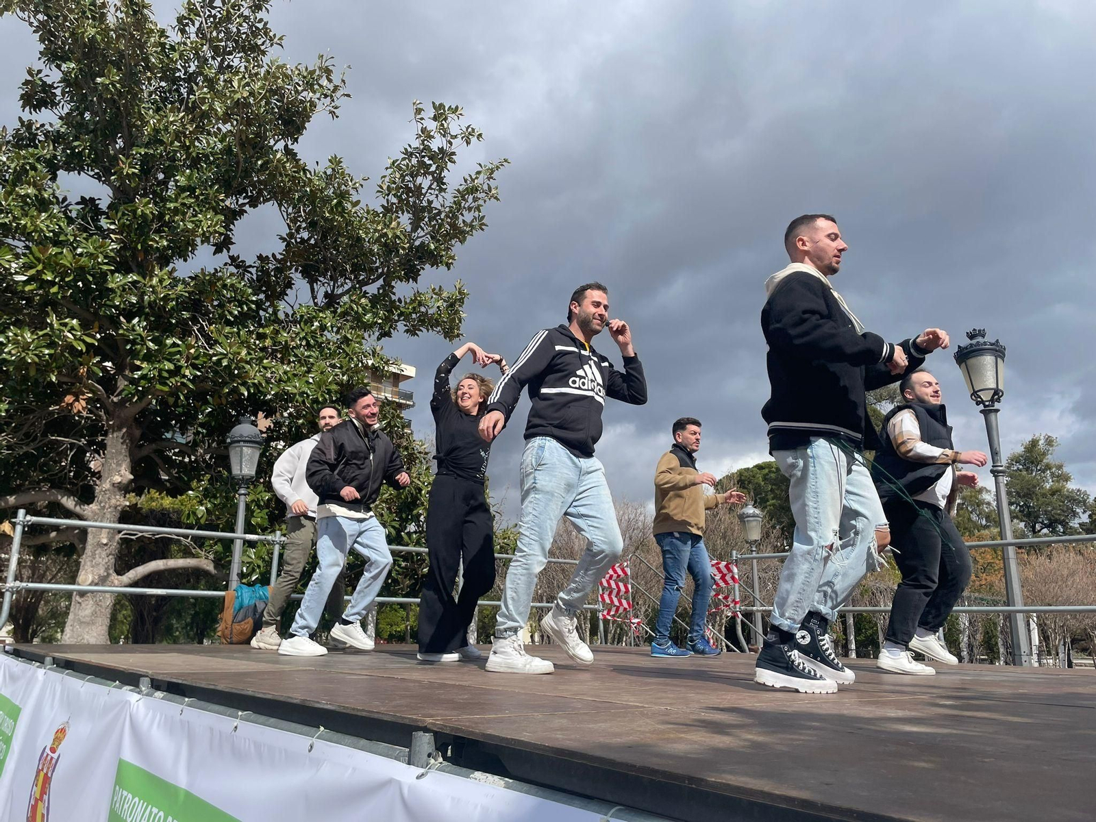 En imágenes: no hay mal tiempo que pueda con el 'Pre-Rumbón' de Jaén