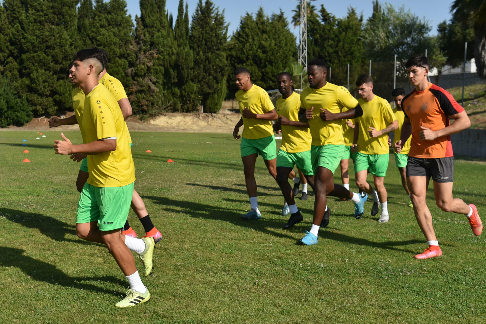 Primer entrenamiento de pretemporada de la UD Los Barrios