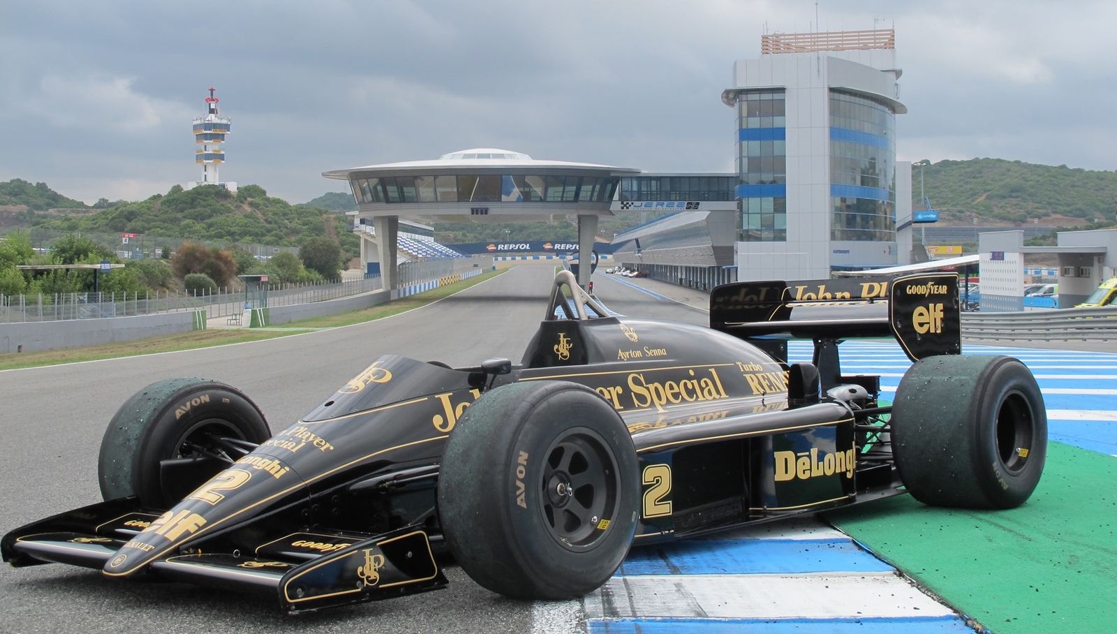 El mítico Lotus 97T de Ayrton Senna.