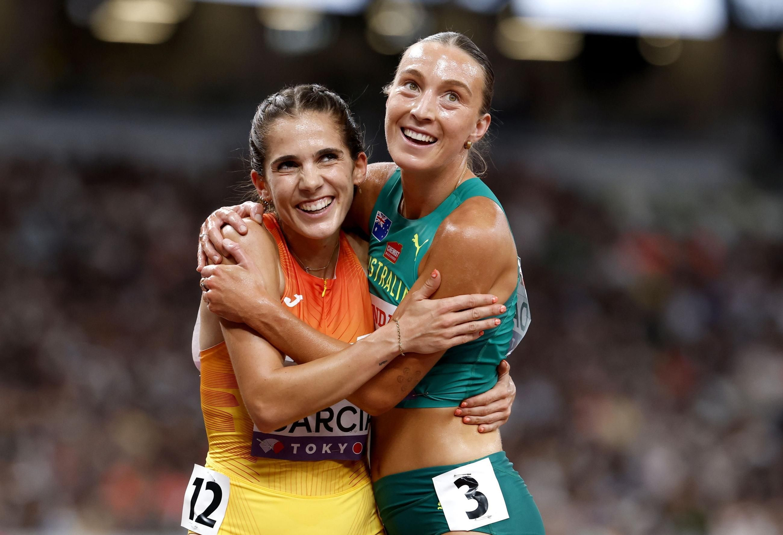 Las fotos del prometedor triunfo de Attaoui y del resto de la jornada del Mundial de Atletismo