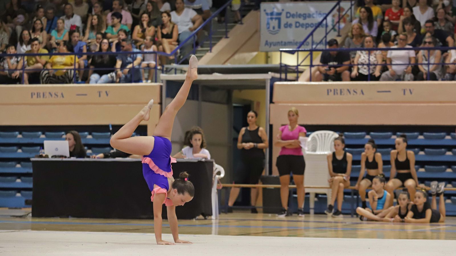Fotos del Torneo Comarcal de gimnasia rítmica en Algeciras