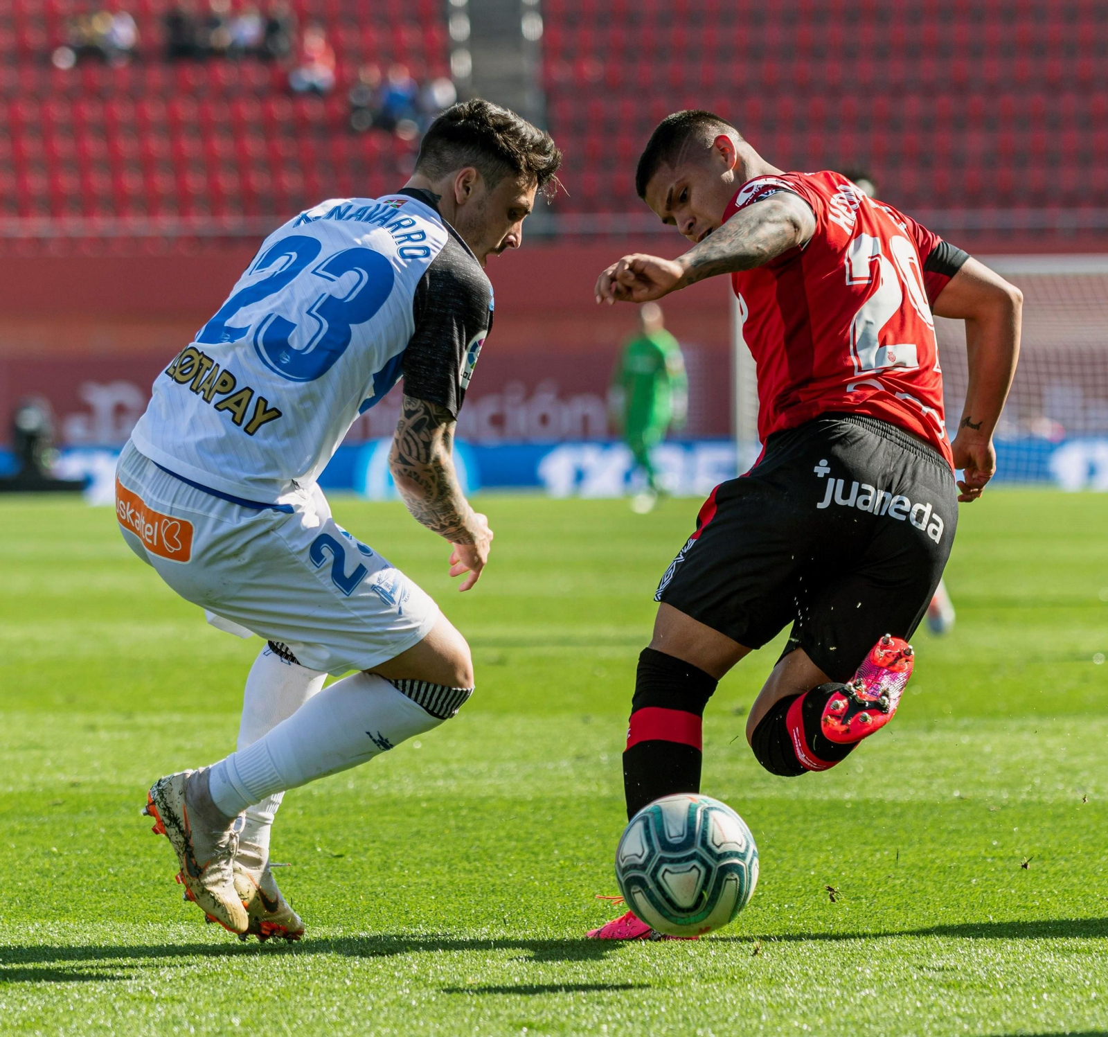 Las fotos de la carrera de Cucho Hernández