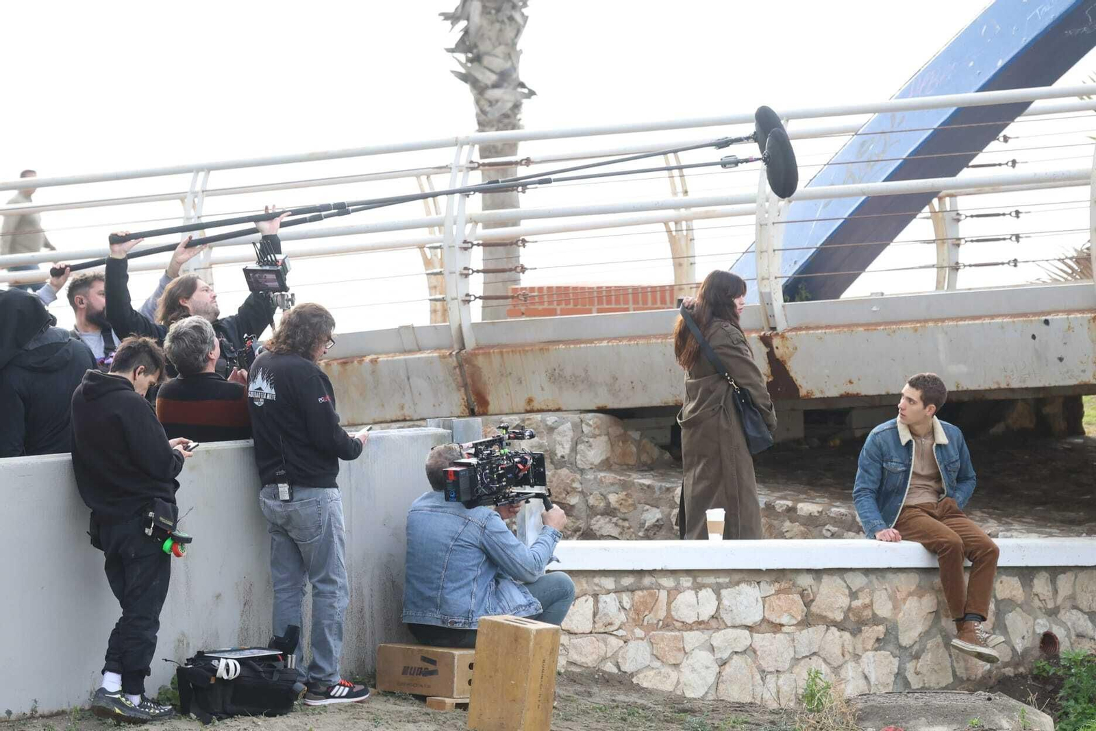 Segunda temporada de 'La Chica de Nieve': fotos del rodaje en Málaga