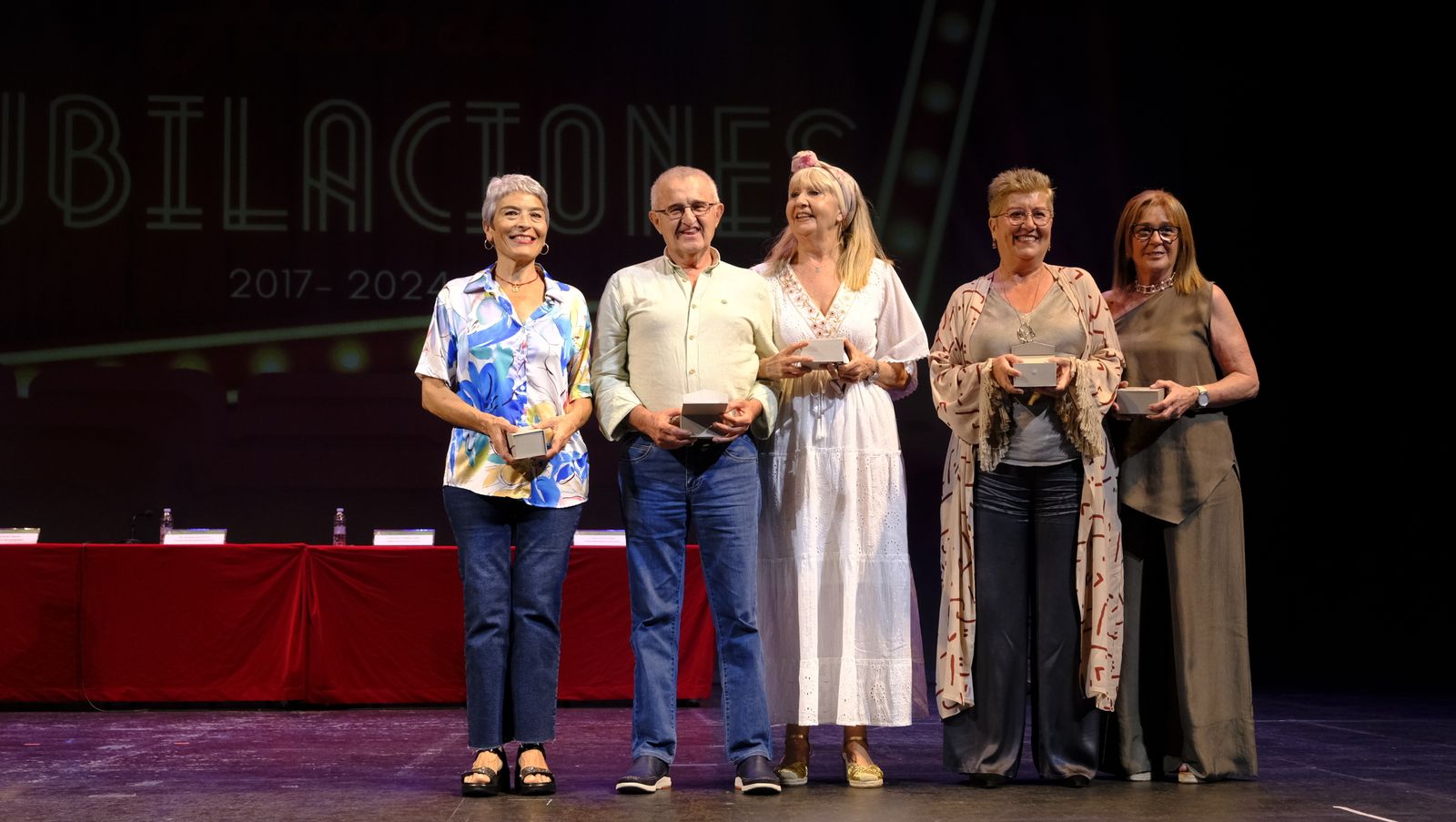 Imágenes del acto de jubilación de los profesionales del Distrito Sanitario Almería