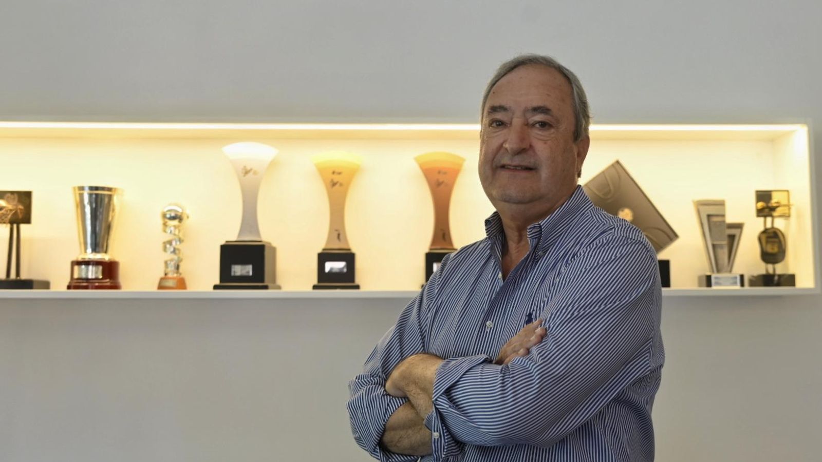 Antonio de Torres posa para 'el Día' en la sede de la FAB.