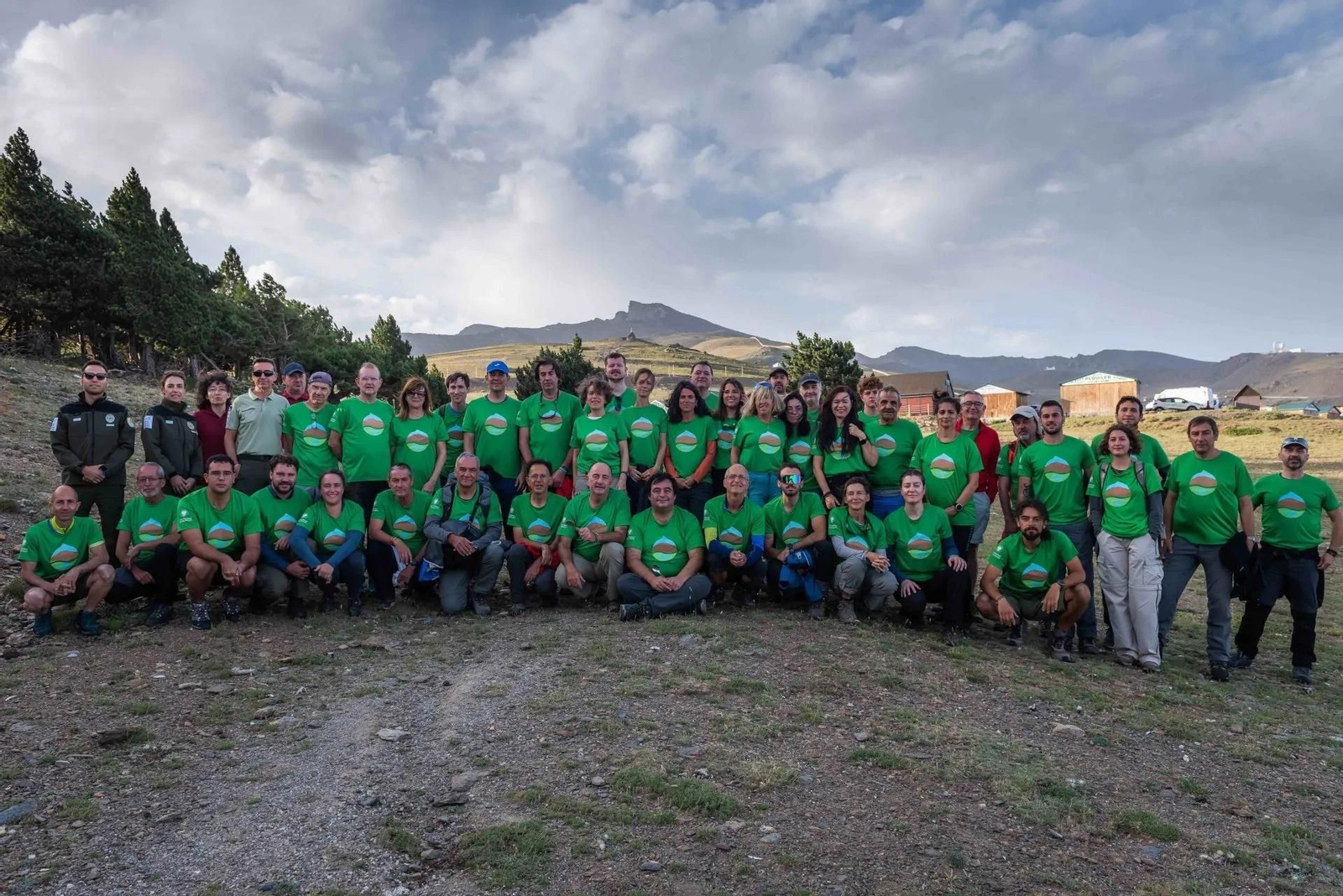 Participantes en las jornadas Lagunas de Sierra Nevada