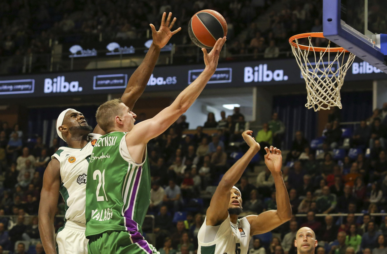Los cinco años de Adam Waczynski en el Unicaja, en fotos