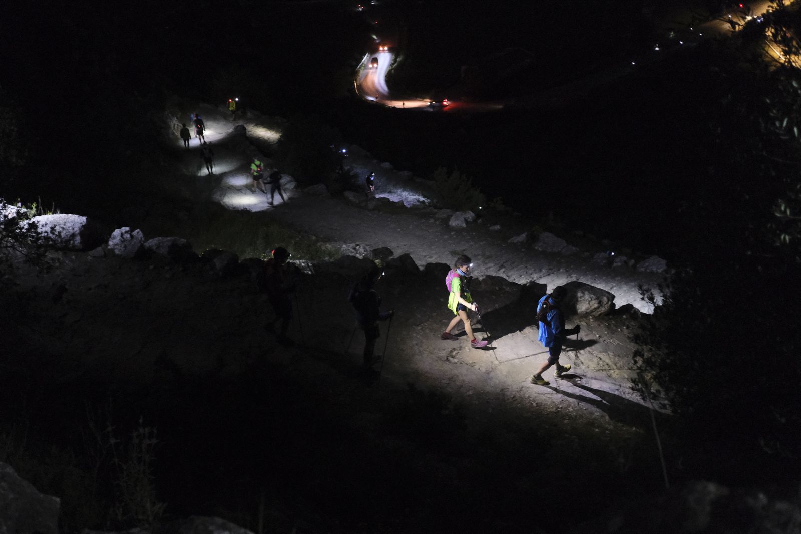 La noche de los 101 kilómetros, en fotos