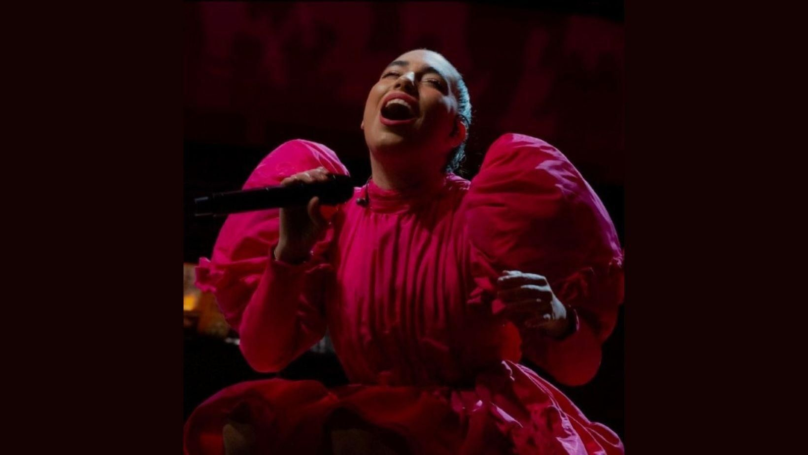 María José Llergo se decantó para su actuación neoyorkina por un espectacular diseño de Ana Locking