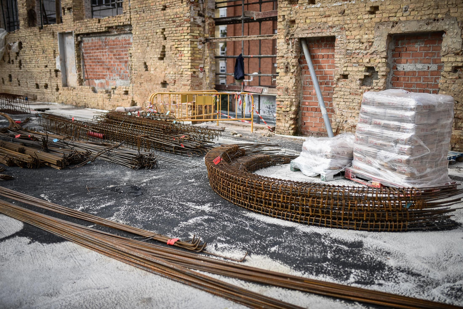 Imágenes de la restauración del edificio de Santa Fe