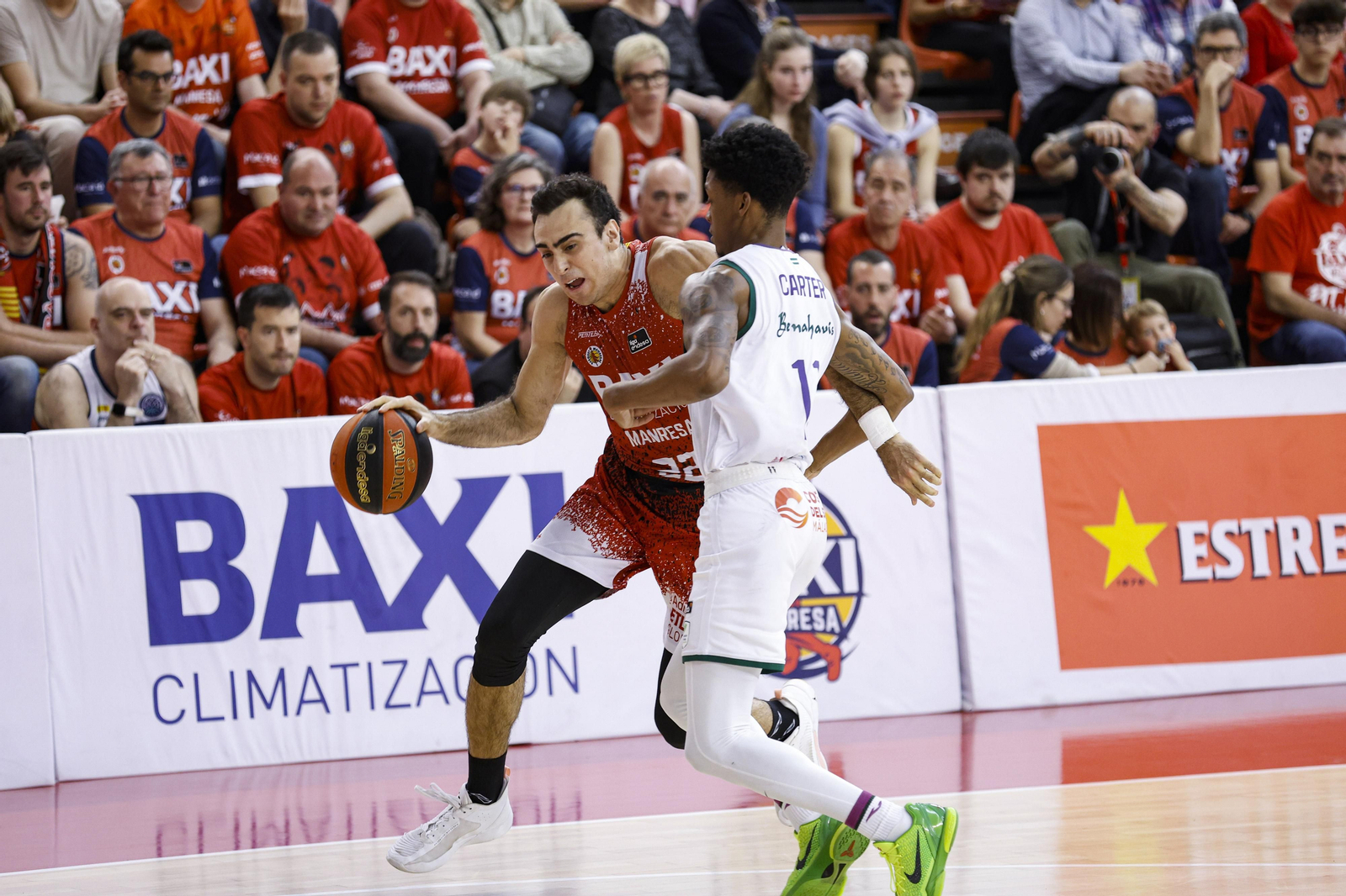 El Baxi Manresa - Unicaja, en fotos