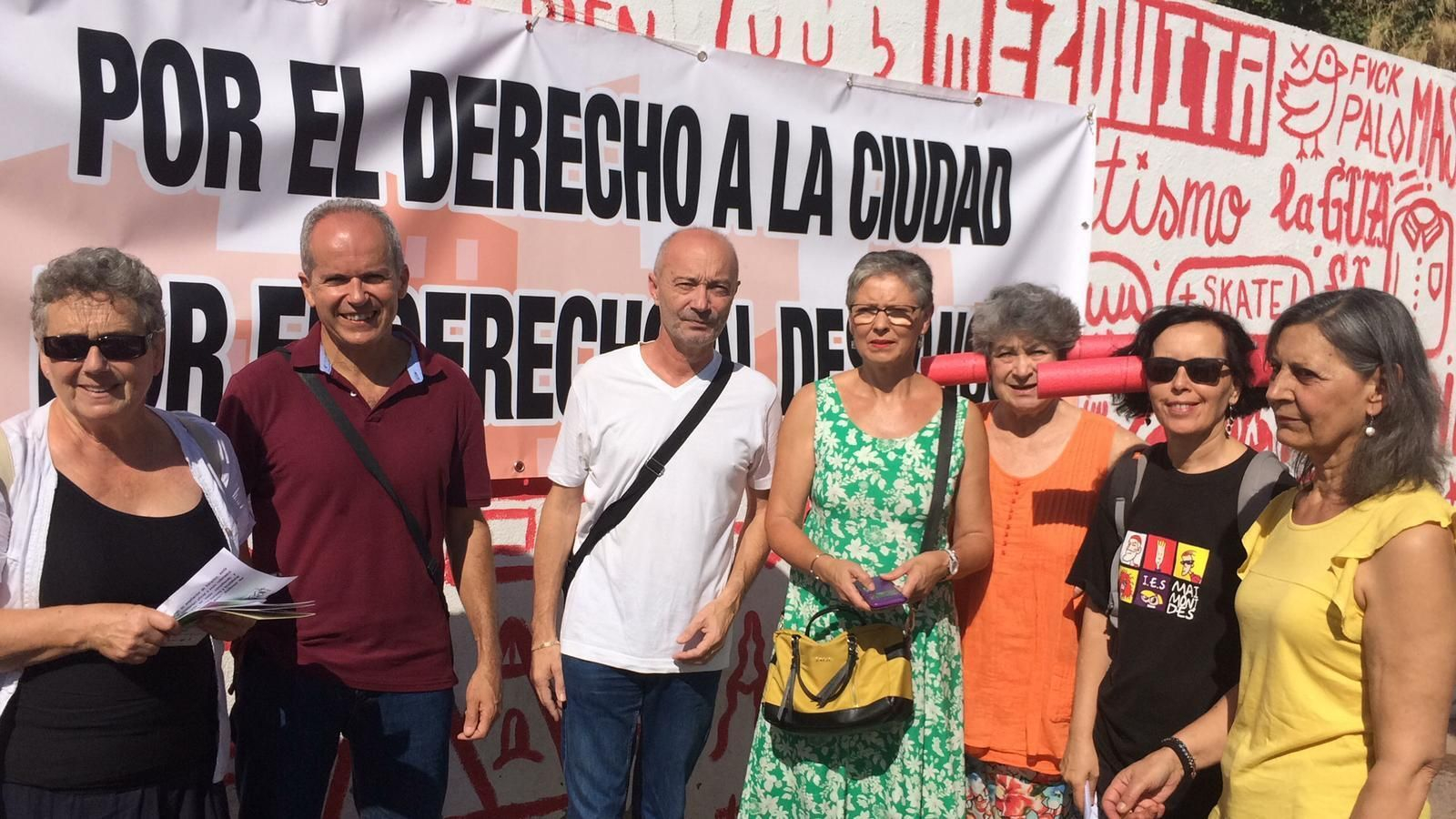 Protesta de vecinos del Centro.