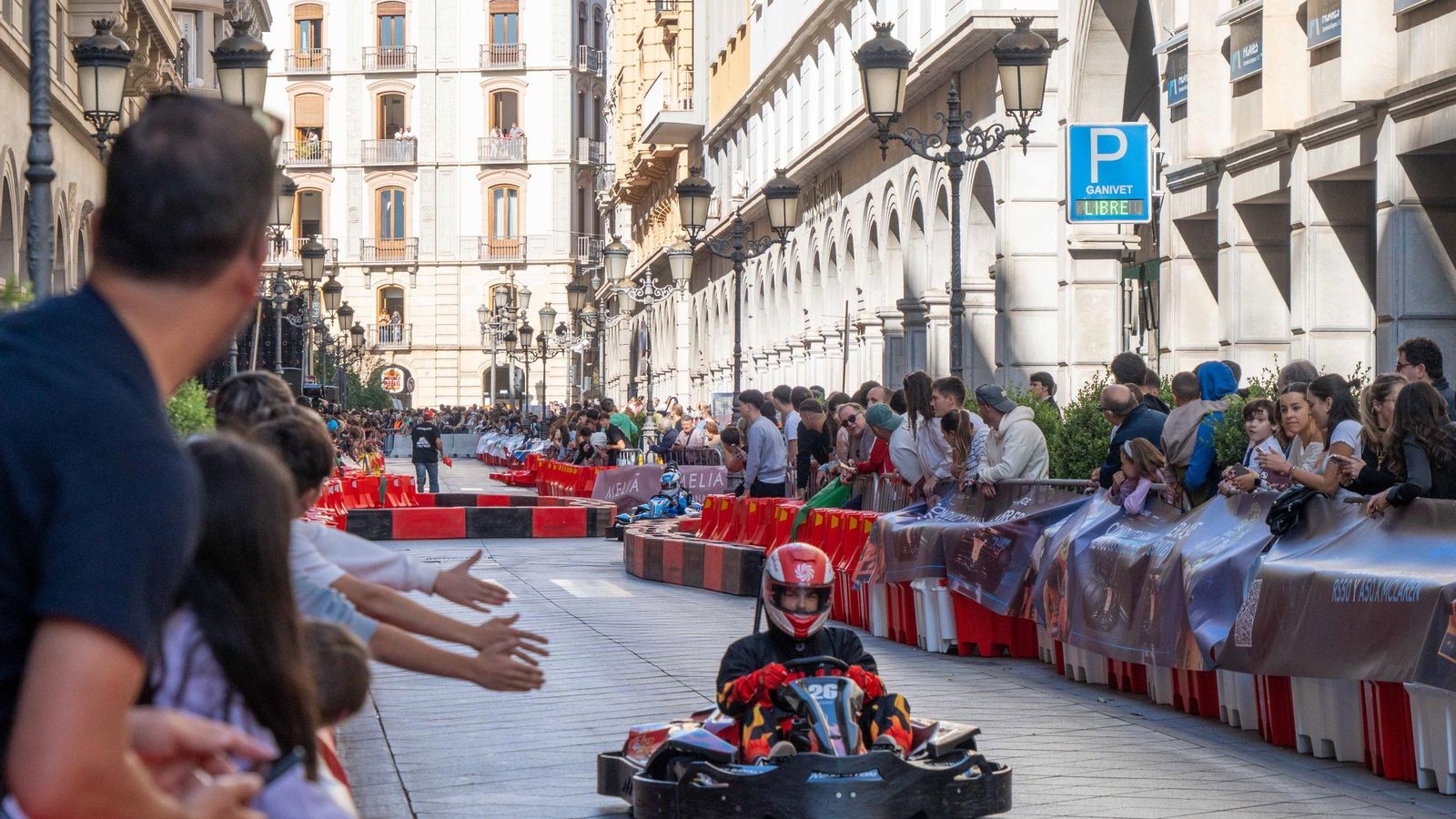 Ganivet fue una buena zona donde seguir la competición
