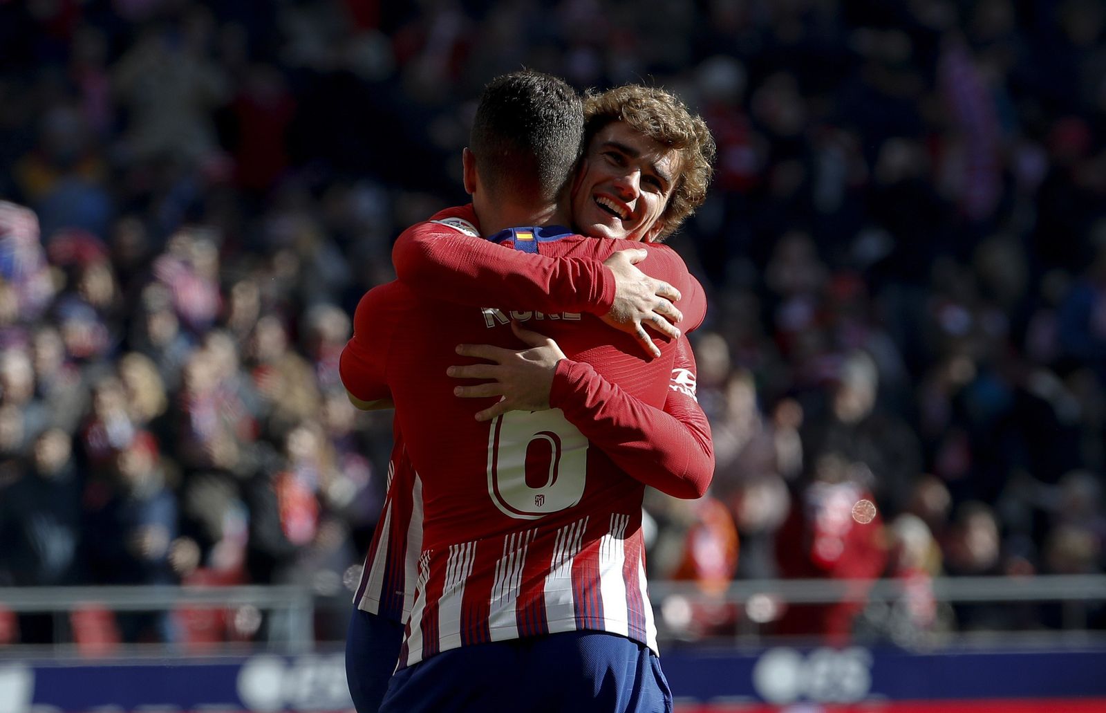 El Atlético de Madrid-Levante, en imágenes