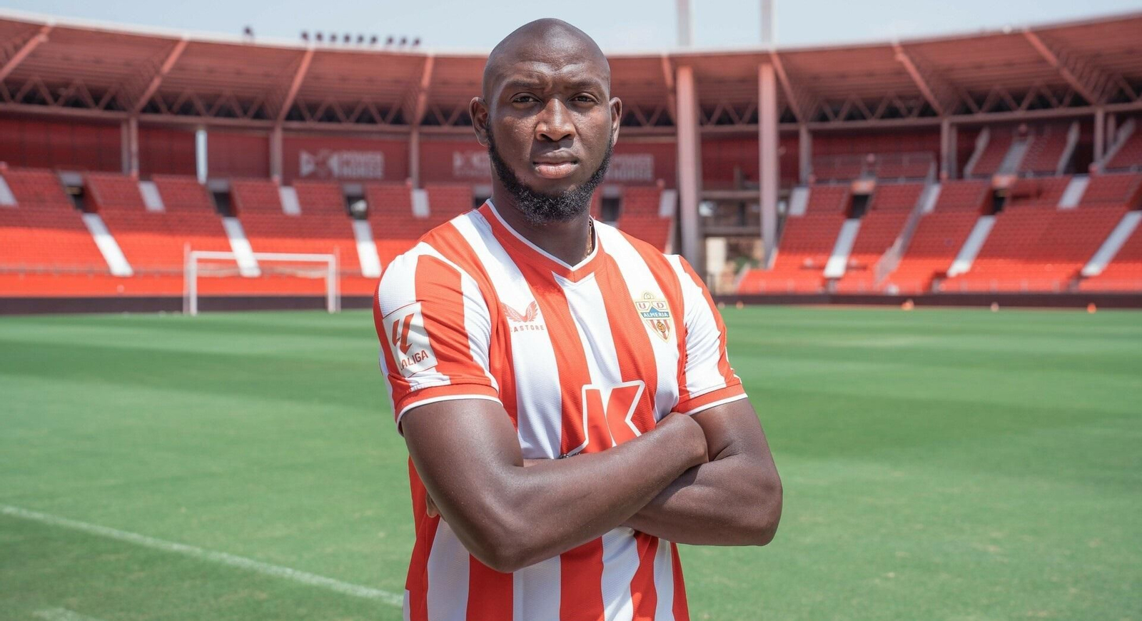 Koné, en su nuevo estadio, en el que debutará el sábado ante el Real Madrid