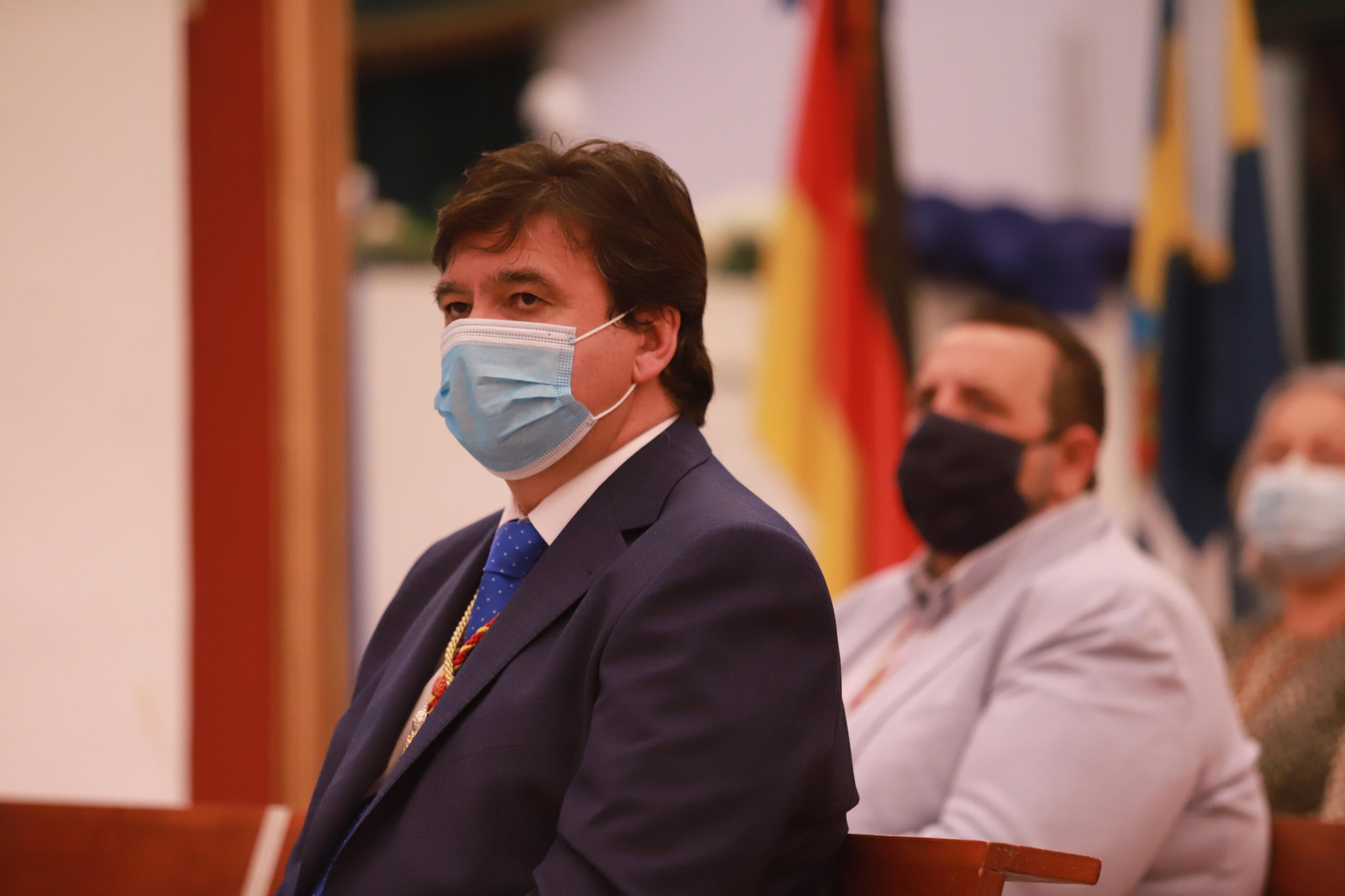 Imágenes de la función principal de Emigrantes, presidida por el obispo de Huelva, José Viaplana Blasco