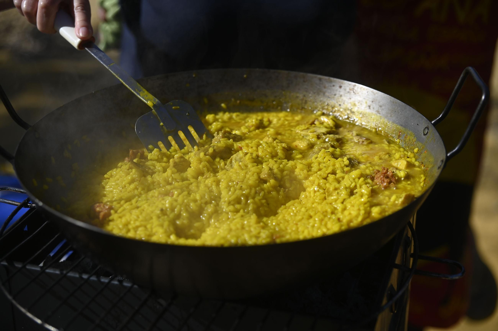 Los peroles se trasladan a El Arenal por San Rafael, en imágenes