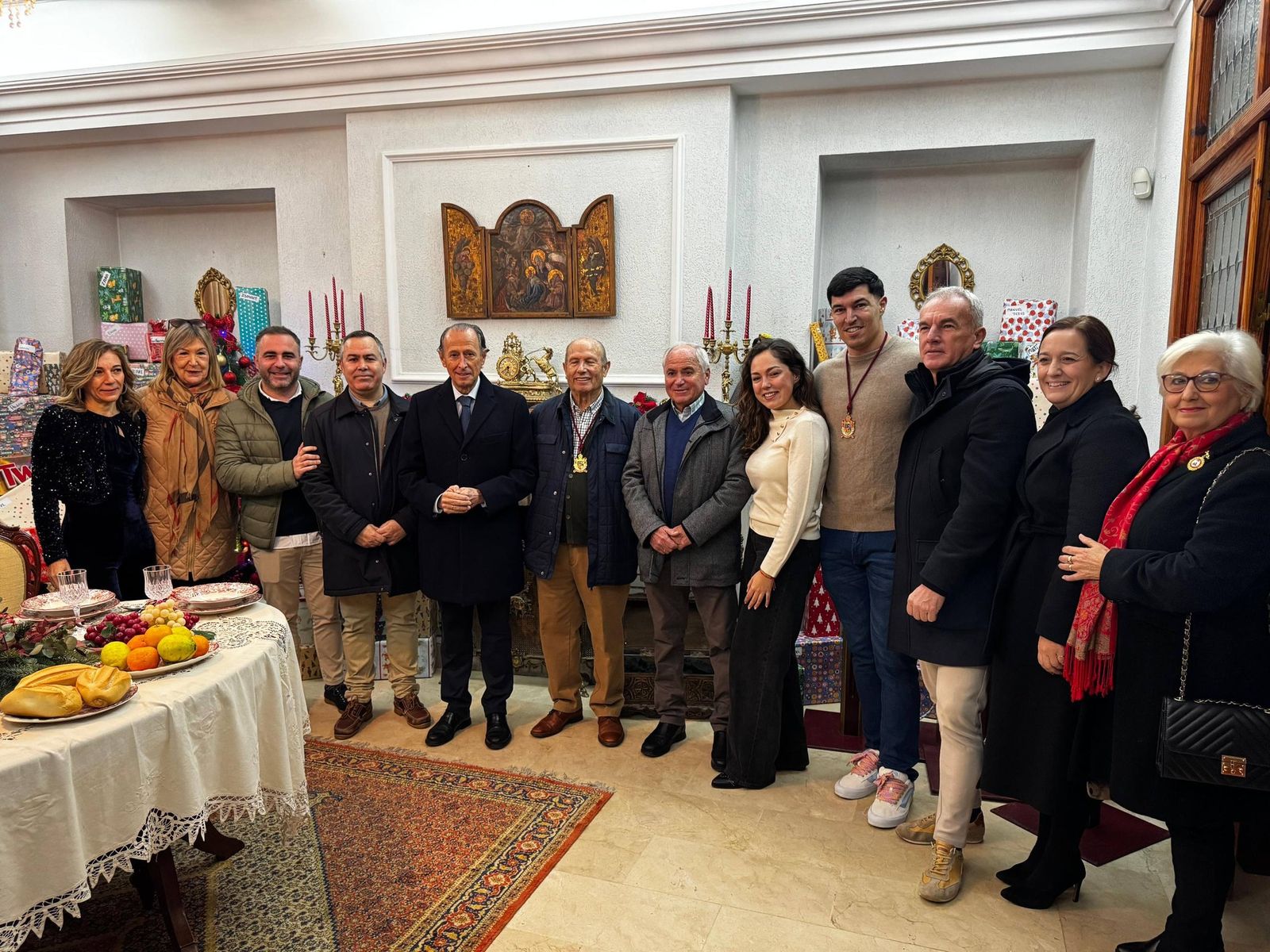 Participantes en esta inauguración.