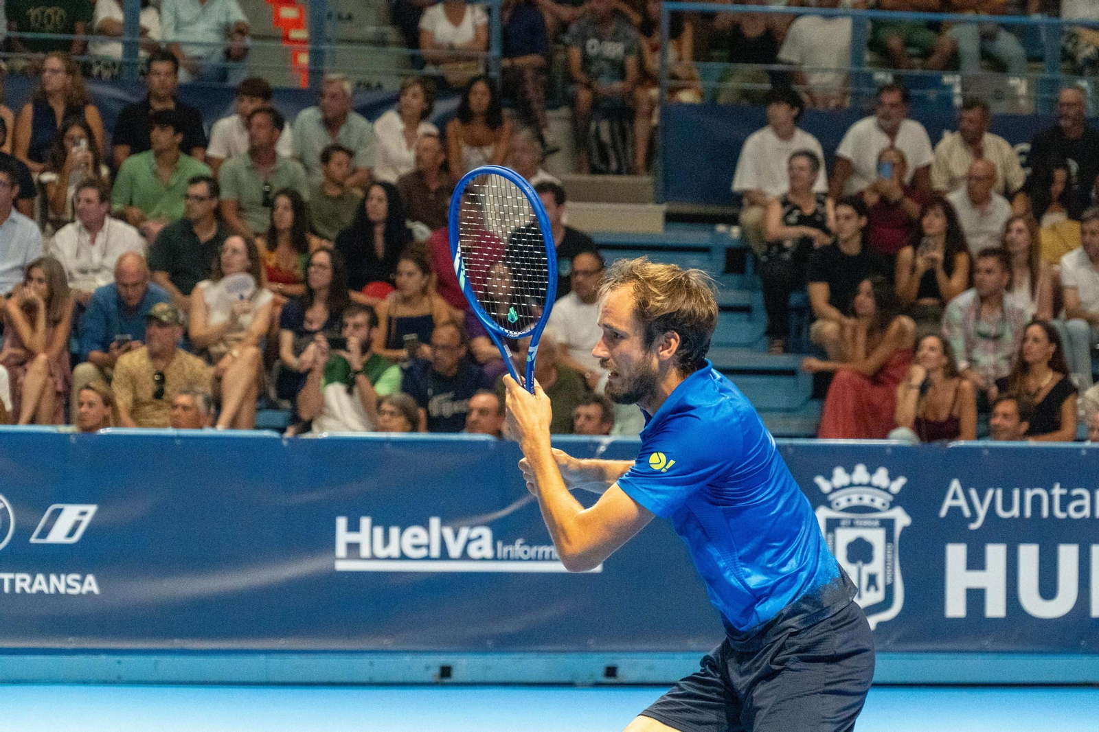 Imágenes de la final masculina de la Copa del Rey de tenis entre Daniil Medvedev y Alejandro Davidovich