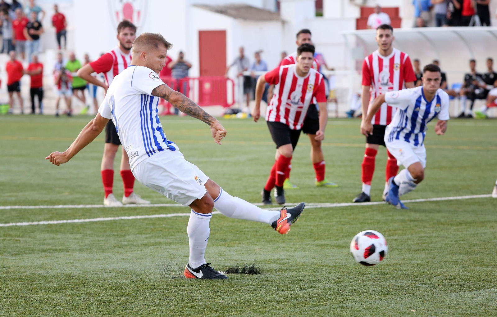 Imágenes del partido Riotinto-Recreativo de pretemporada 2019
