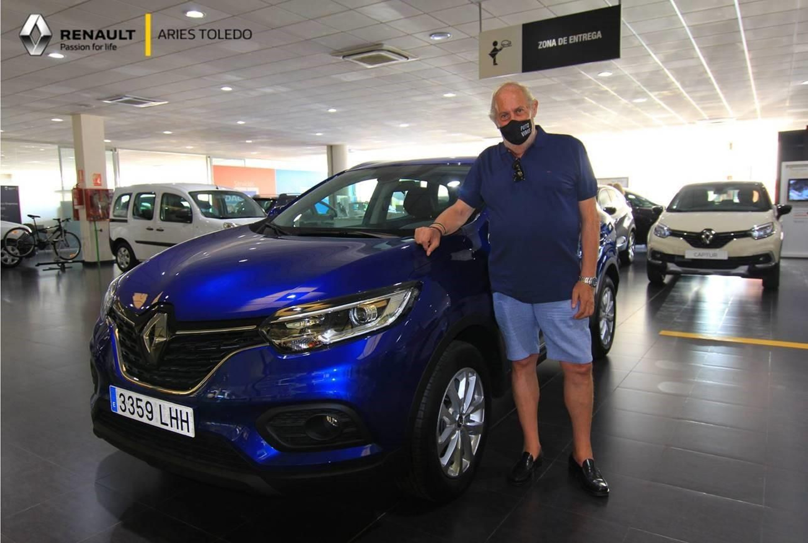El primer coche entregado con este nuevo servicio de renting ha sido un Renault Kadjar y en Toledo.