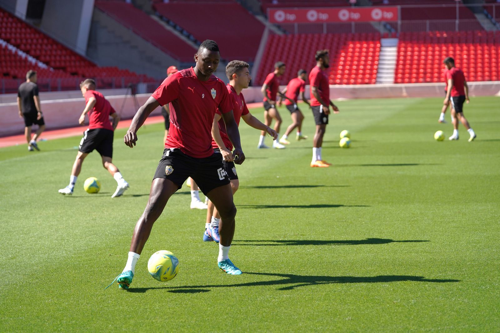 Imágenes del entrenamiento del viernes 28