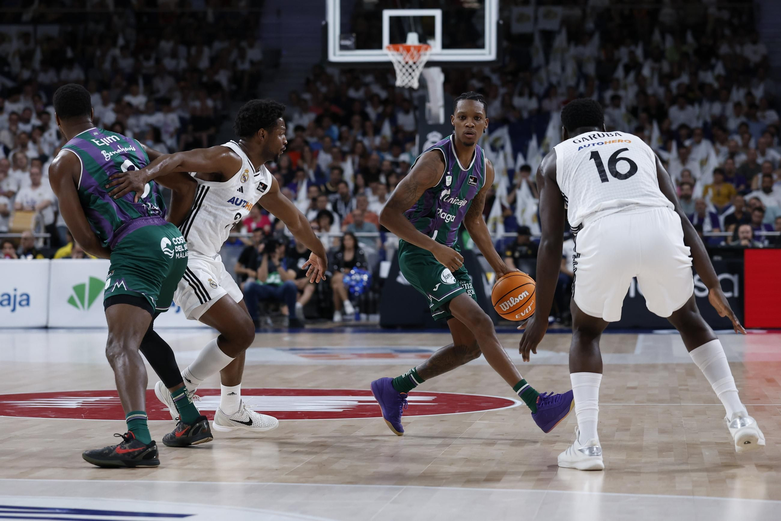 El Real Madrid-Unicaja, en fotos
