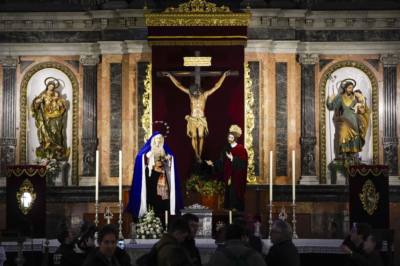 La reapertura De la iglesia del Sagrado Corazón, en imágenes