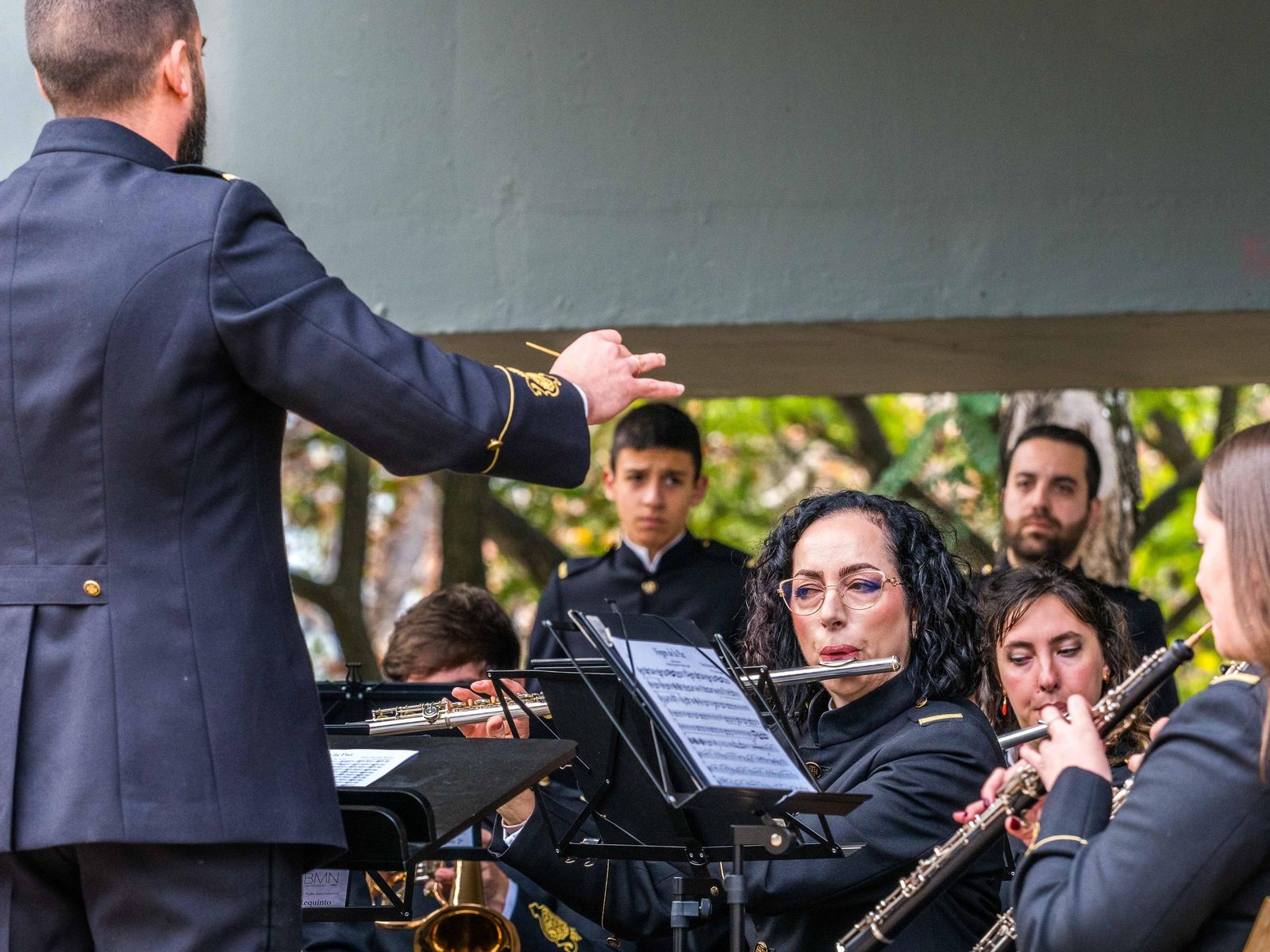 Sones cofrades en el Parque: celebrado el certamen de bandas de Nazareno en San Fernando