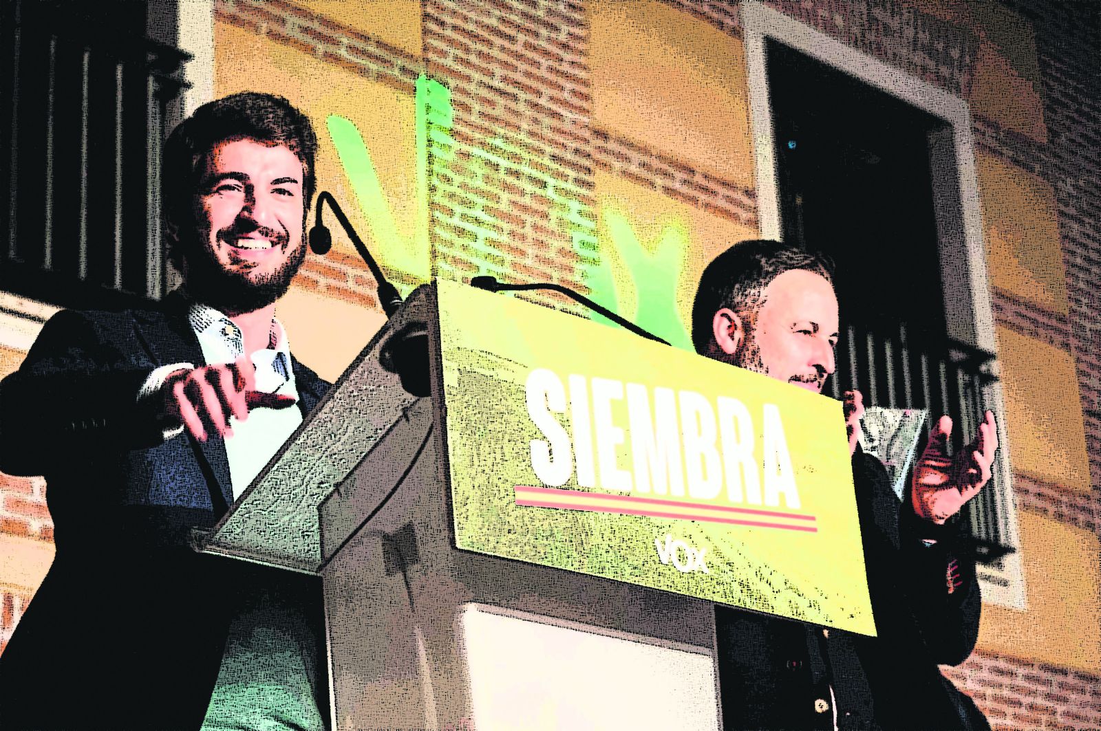 Juan García Gallardo y Santiago Abascal