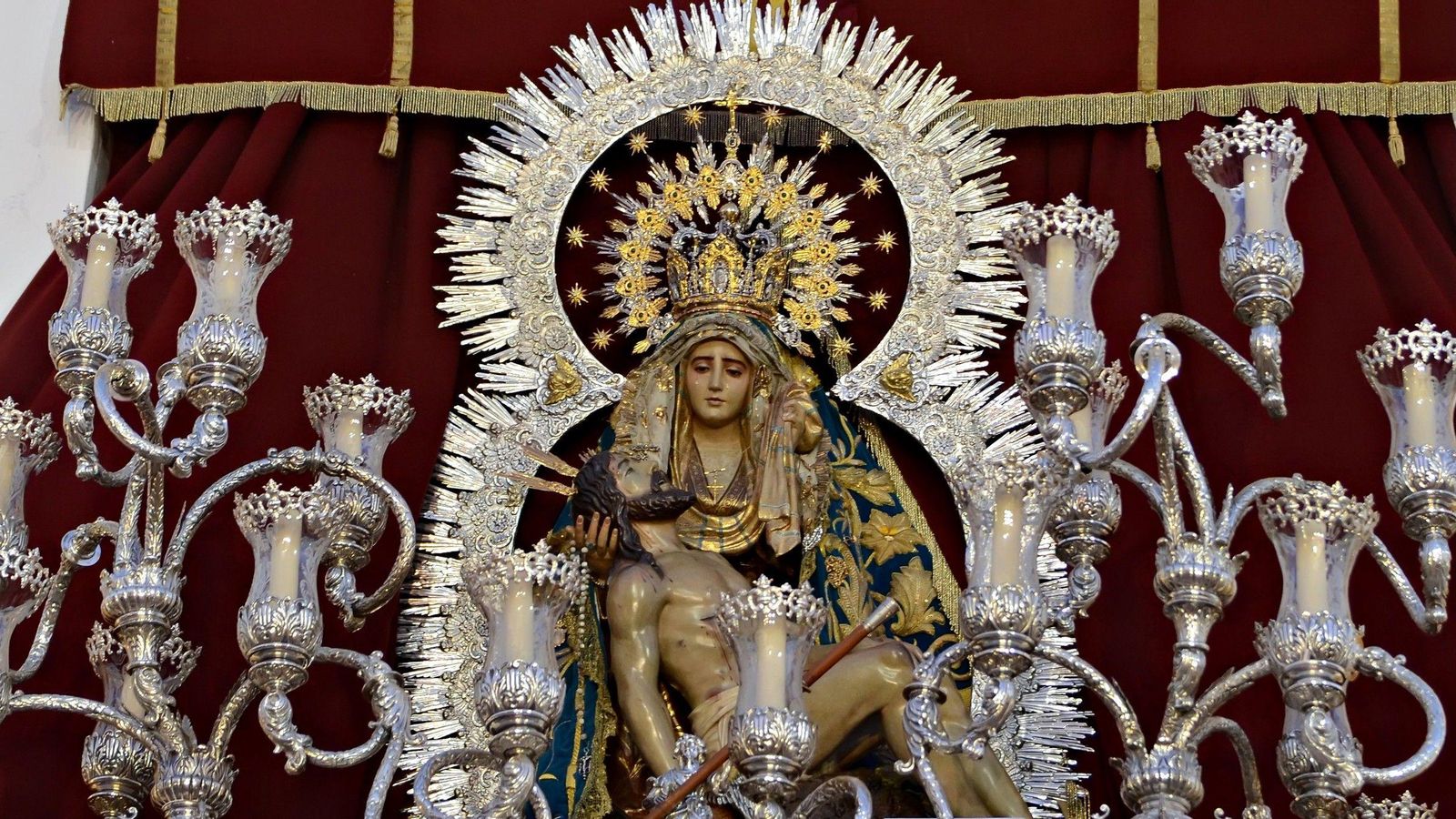 Virgen de las Angustias, patrona de Ayamonte.