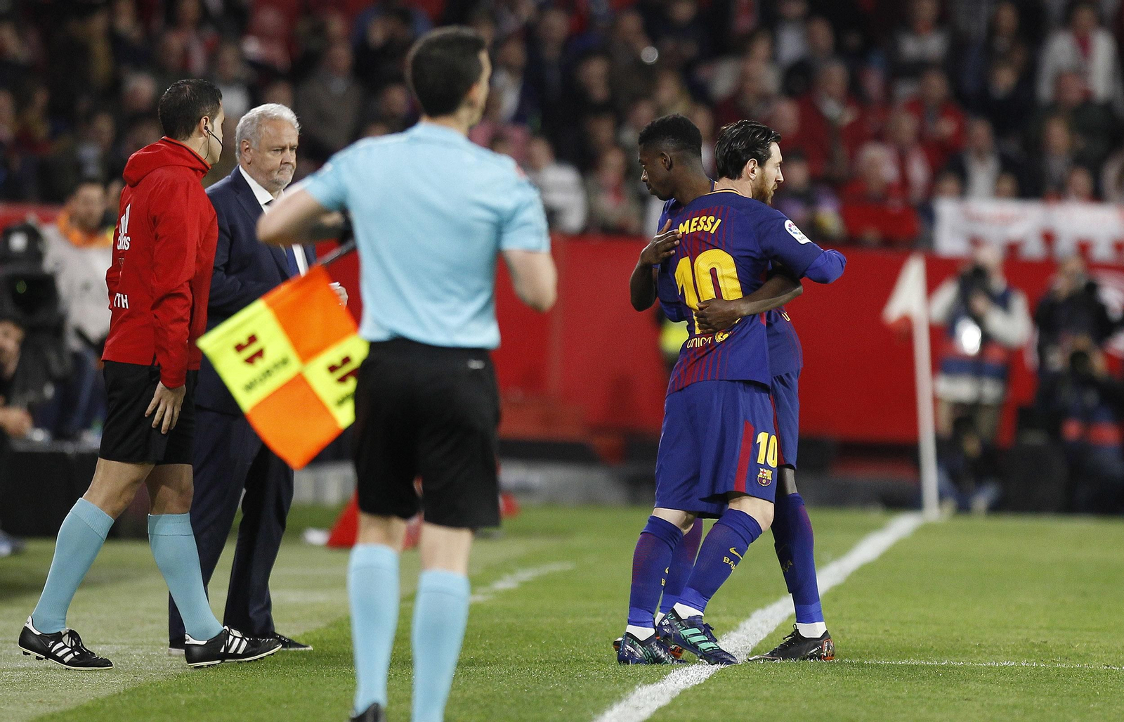 El Sevilla FC-Barcelona, en imágenes