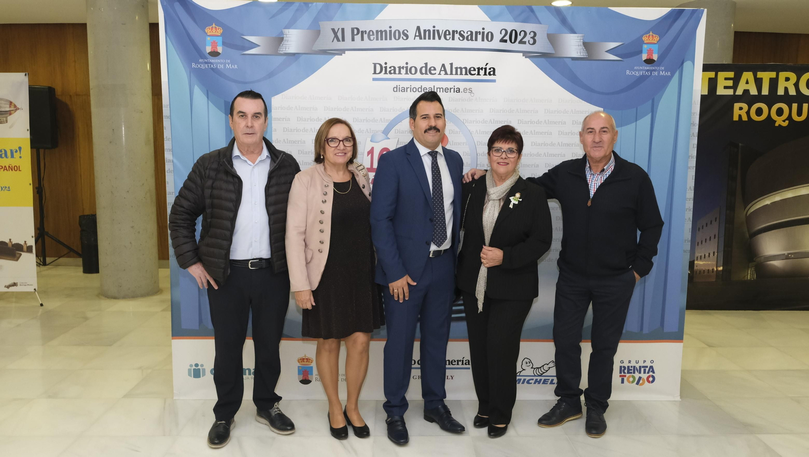 Imágenes de la Gala Aniversario de Diario de Almería, en Roquetas
