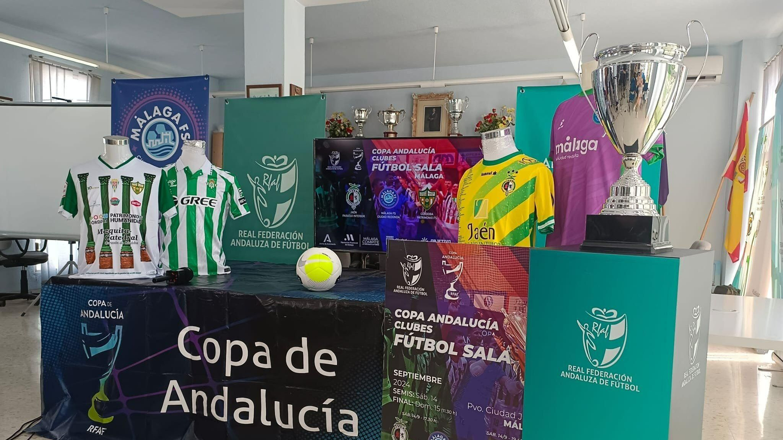 Presentación de la Copa de Andalucía. Presentación de la Copa de Andalucía.
