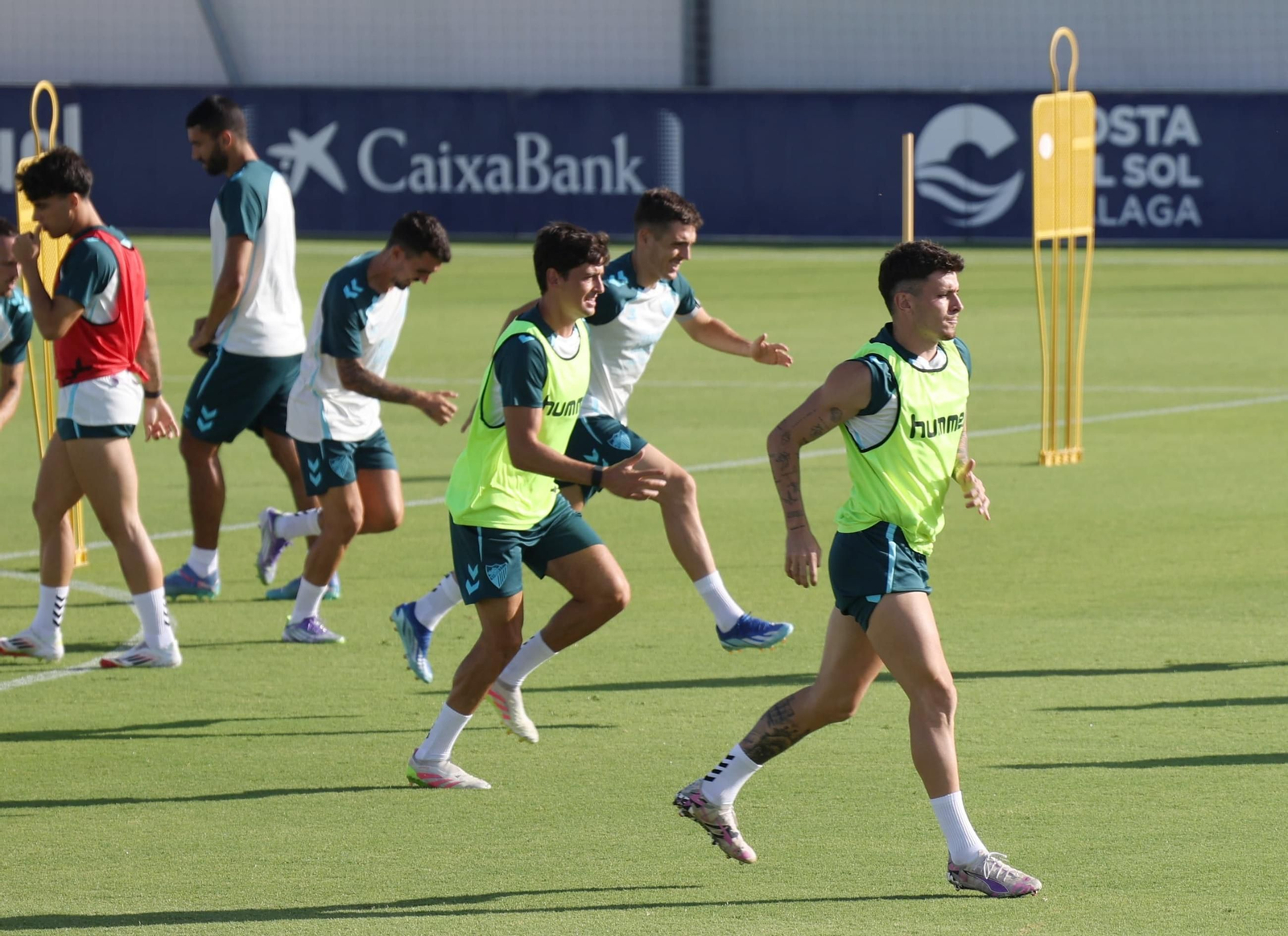 El Málaga CF se muda a la Ciudad Deportiva sin Eneko Jauregi