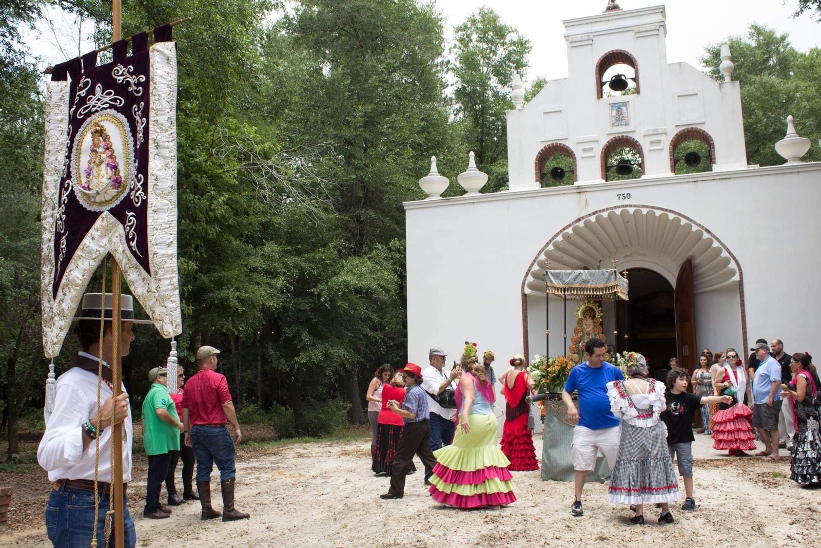 Así es la Romería del Rocío que se celebra en Estados Unidos