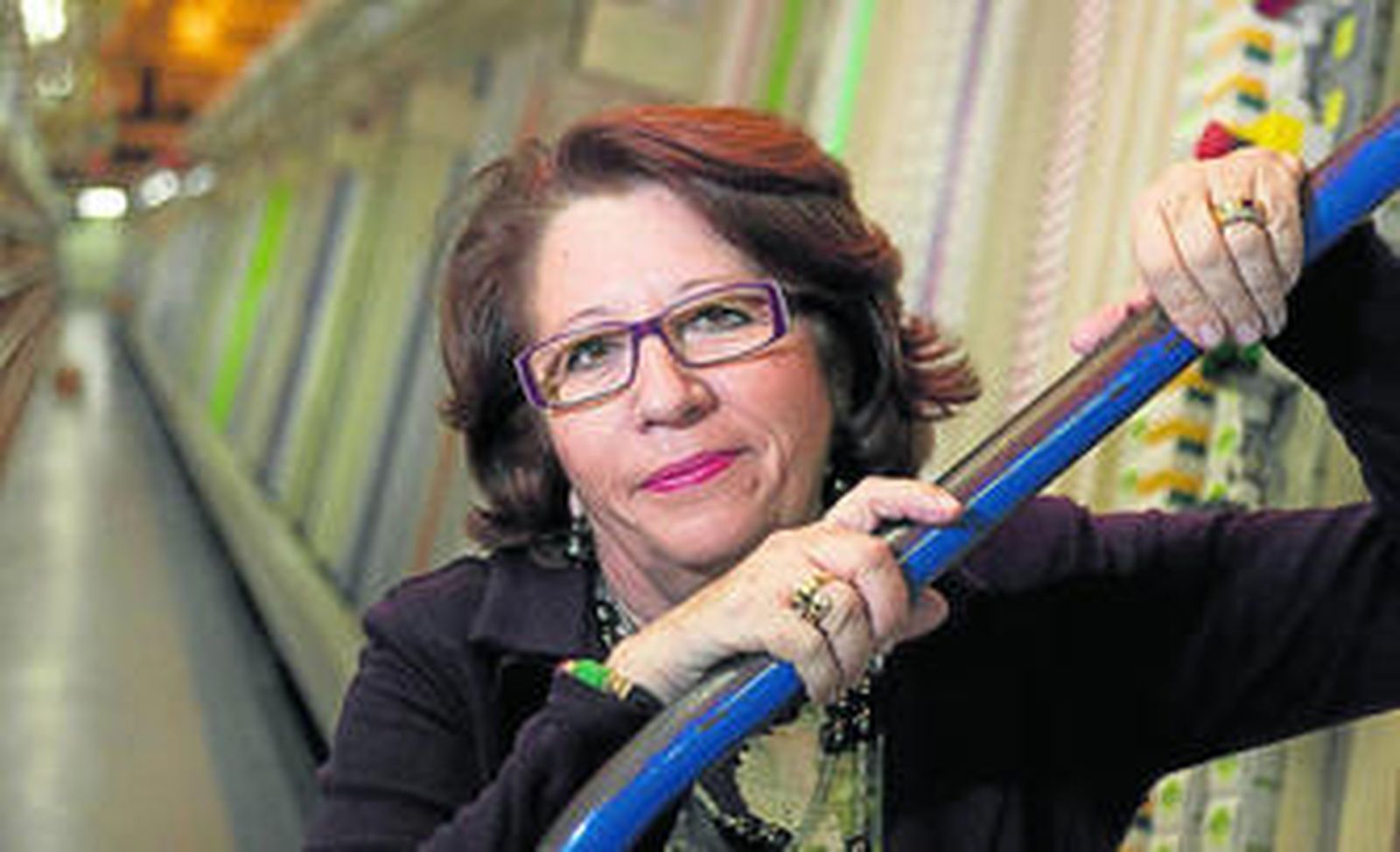 La presidenta de Cecofar, Sofía Fuentes, en la sede de la cooperativa farmacéutica en Sevilla.