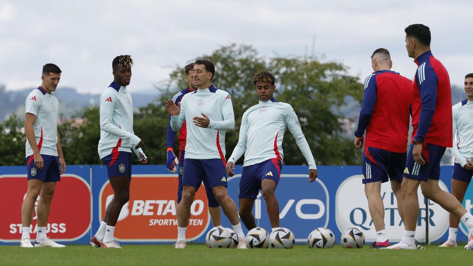 Las fotos de España antes de la gran final contra Inglaterra