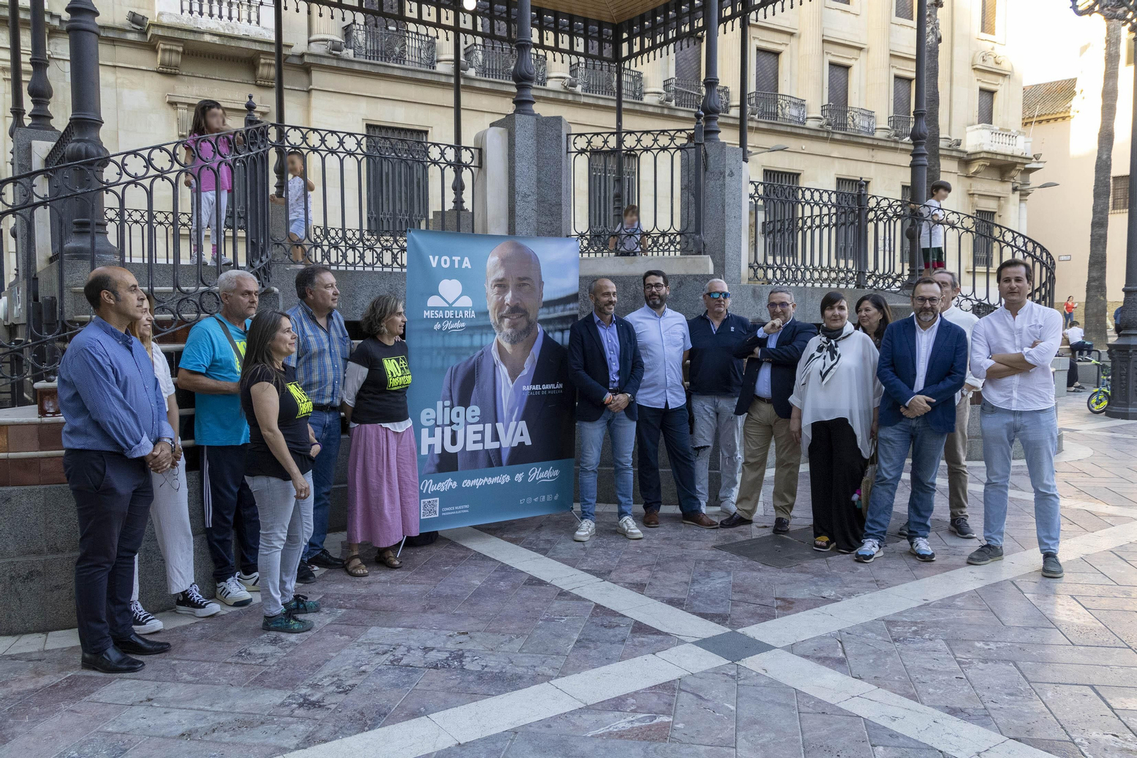 Elecciones Municipales Huelva 2023: Imágenes del acto de inicio de campaña de Mesa de la Ría