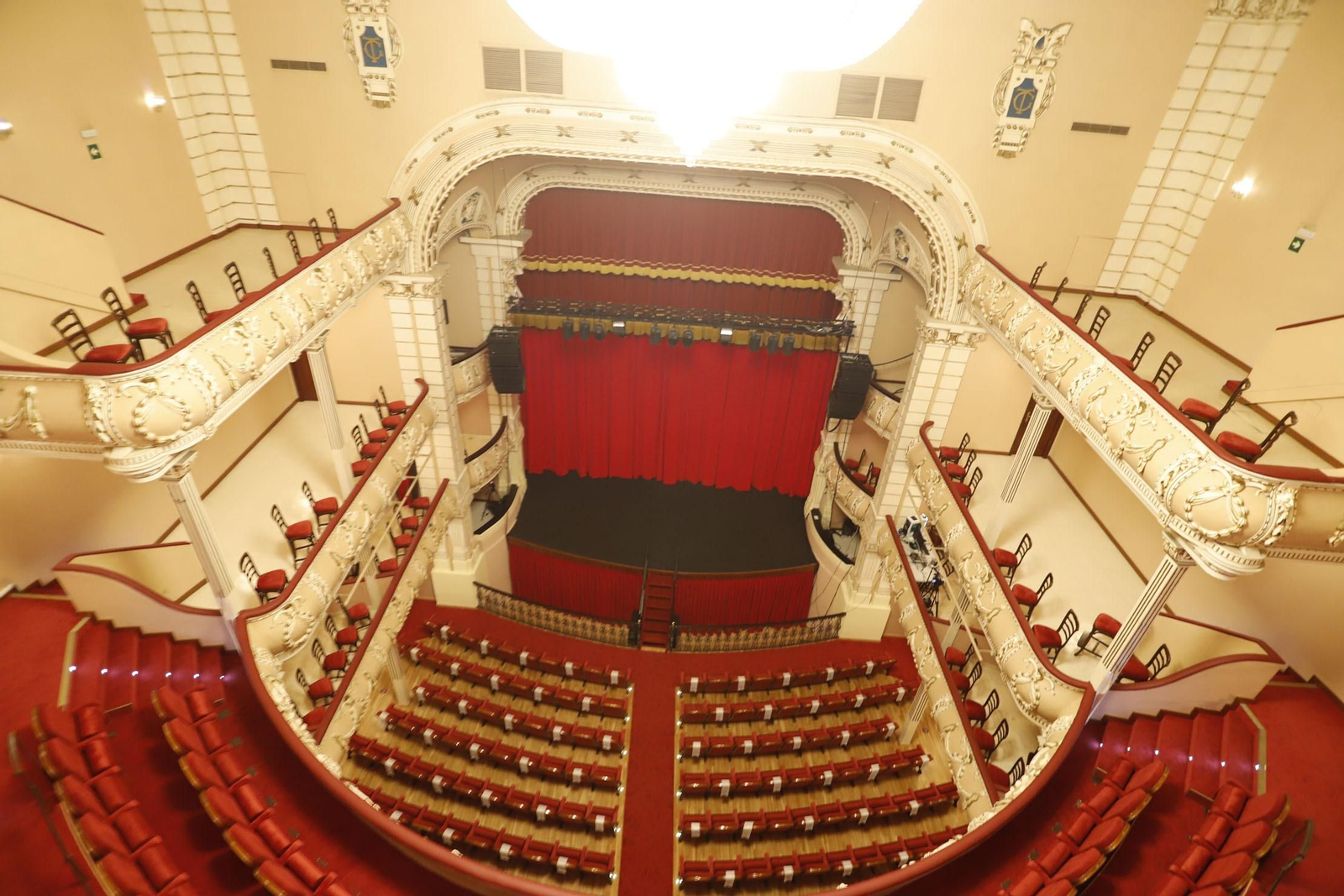Así luce el Gran Teatro de Huelva tras las obras de remodelación